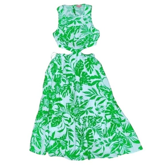 Flying Tomato Boho Whimsy Tropical Festival Y2K Live Your Truth Dress L, NWOT - Picture 3 of 15